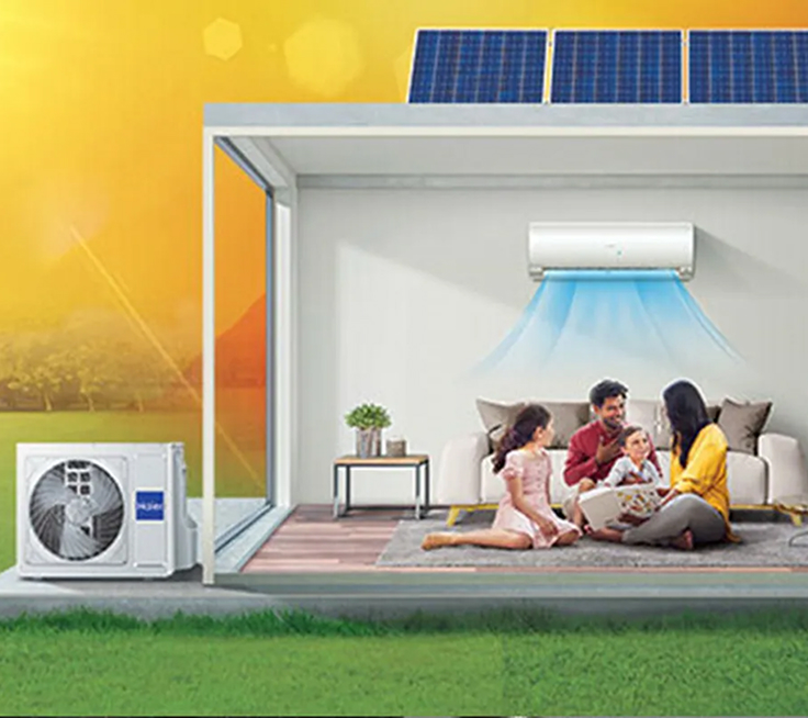 海爾太陽能混合空調